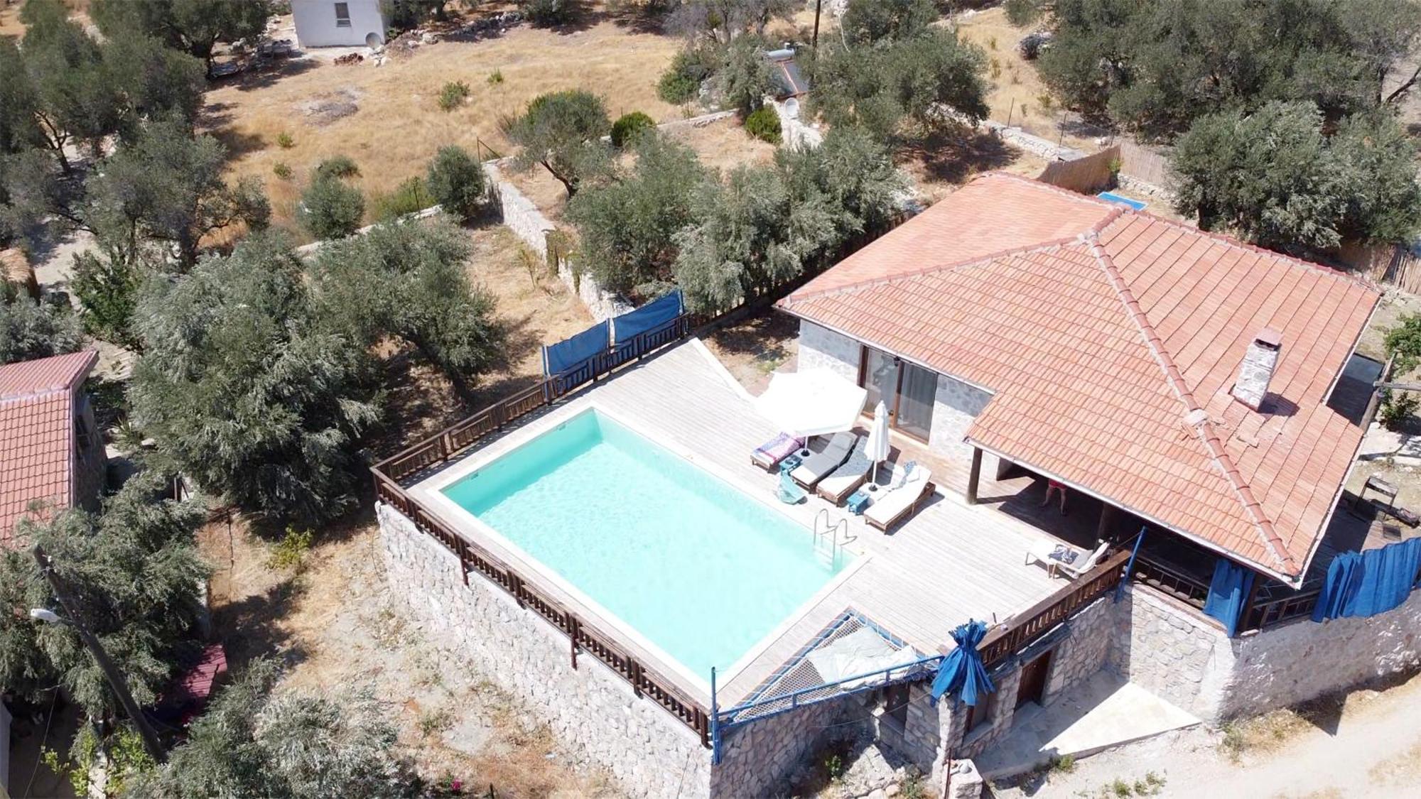 Likya House - Deniz Ve Doga Manzarali, Havuzlu Villa Patara Luaran gambar