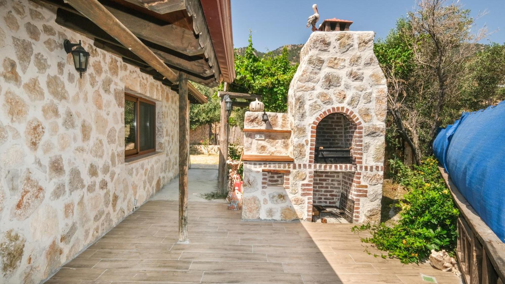 Likya House - Deniz Ve Doga Manzarali, Havuzlu Villa Patara Luaran gambar