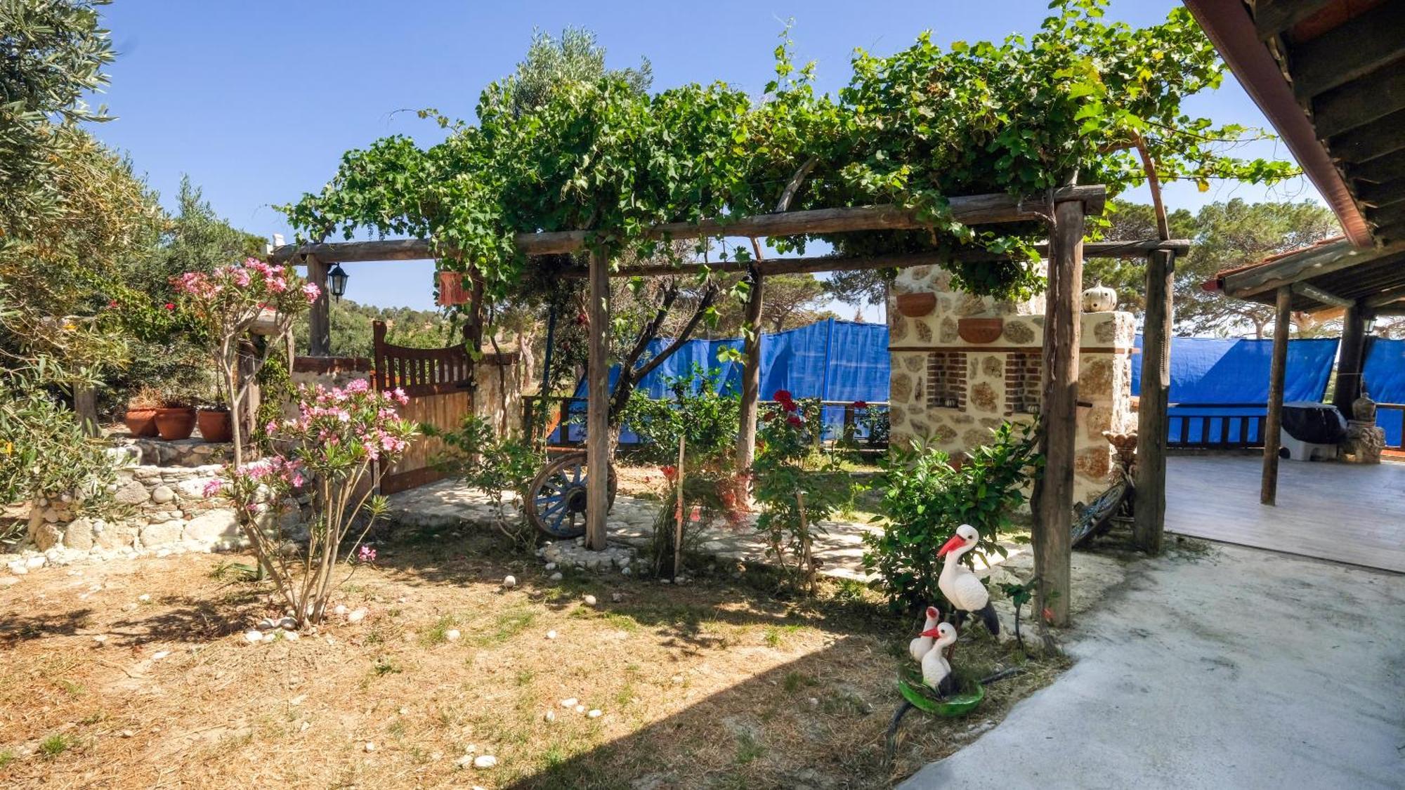 Likya House - Deniz Ve Doga Manzarali, Havuzlu Villa Patara Luaran gambar