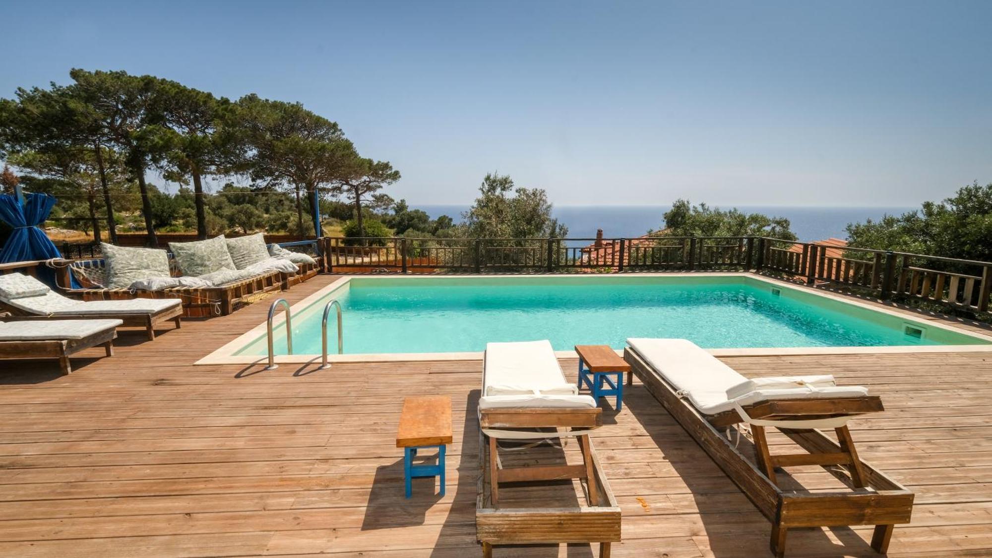 Likya House - Deniz Ve Doga Manzarali, Havuzlu Villa Patara Luaran gambar
