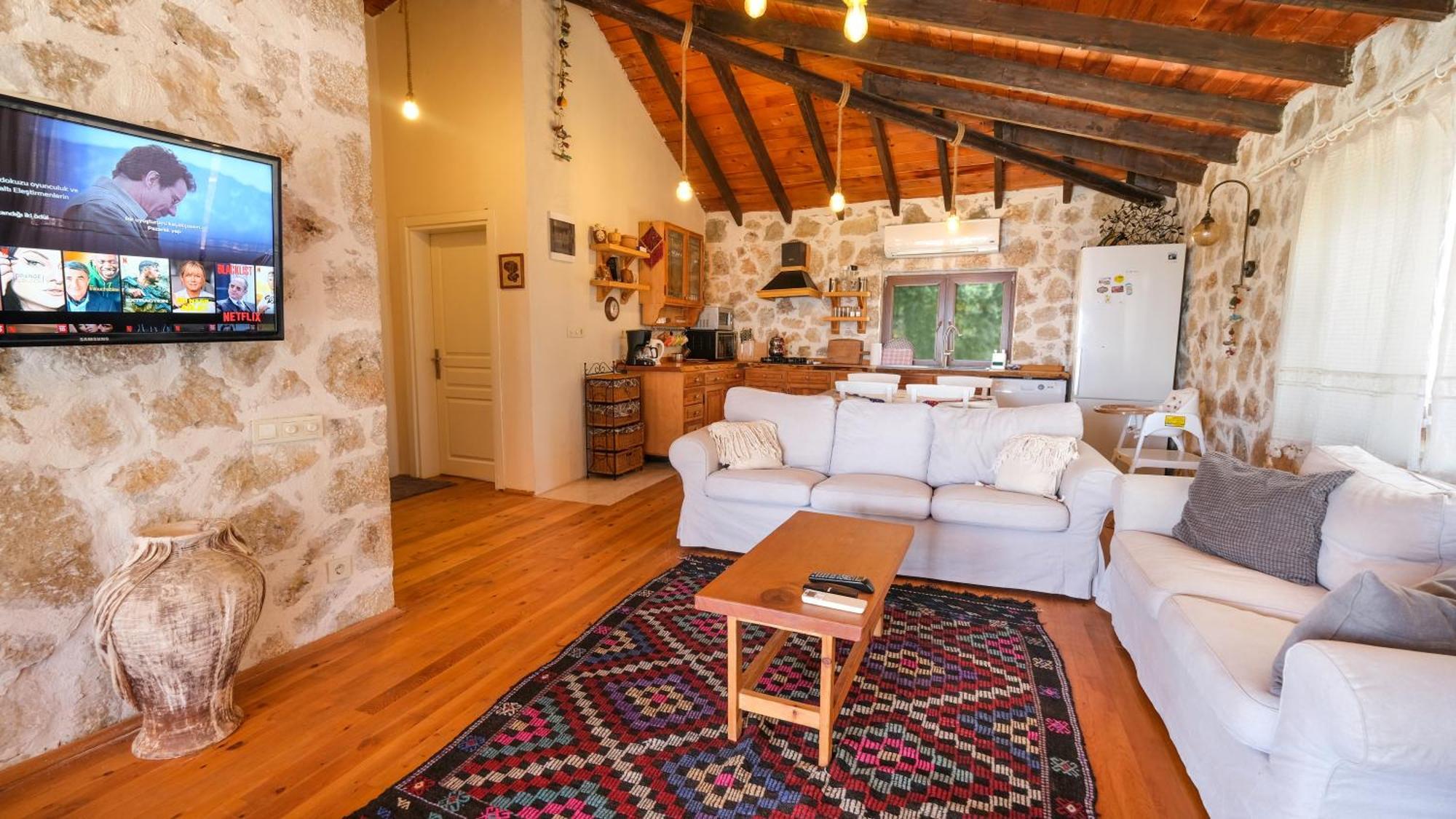 Likya House - Deniz Ve Doga Manzarali, Havuzlu Villa Patara Luaran gambar
