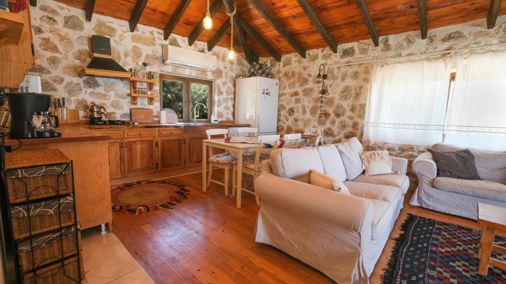 Likya House - Deniz Ve Doga Manzarali, Havuzlu Villa Patara Luaran gambar