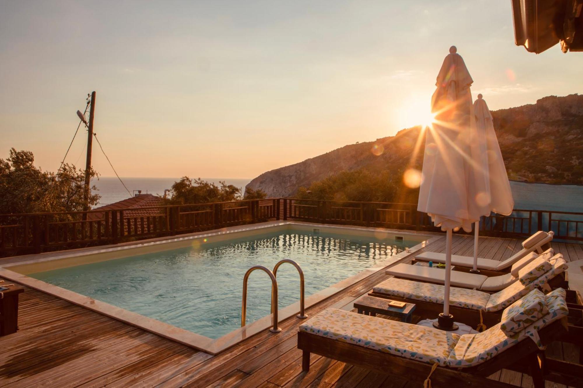 Likya House - Deniz Ve Doga Manzarali, Havuzlu Villa Patara Luaran gambar